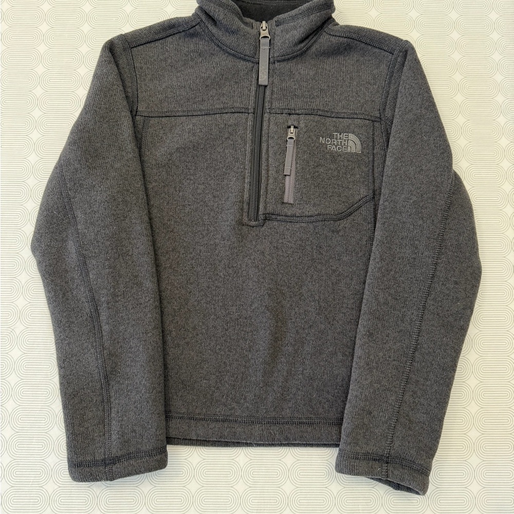 The North Face Gray Fleece Pullover